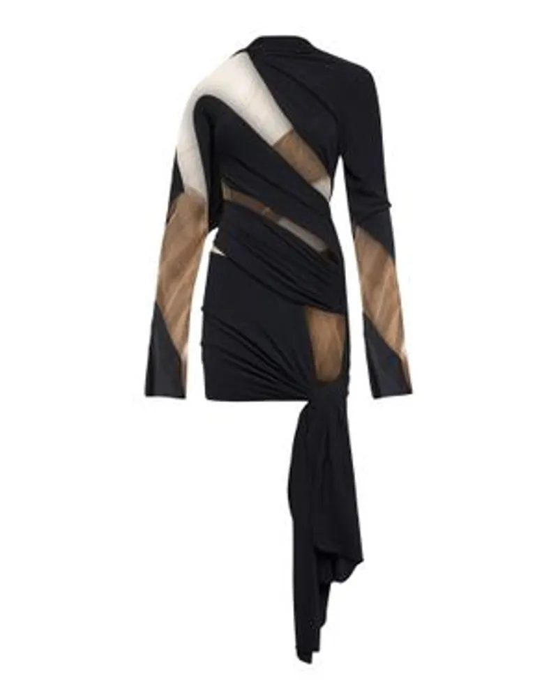 Thierry Mugler Kurzes Kleid Black