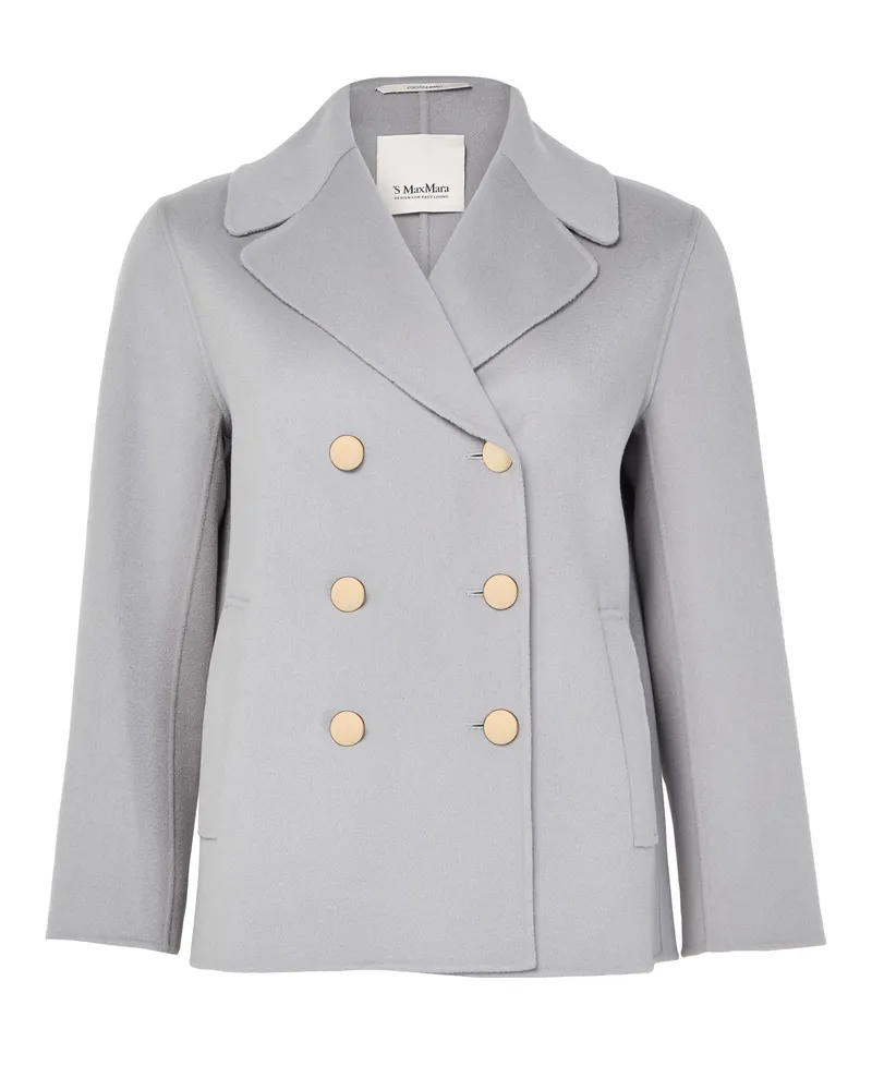 Max Mara Jacke mit doppelreihigem Knopfverschluss 