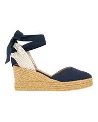 Bobbies Espadrilles mit Keilabsatz Camila Blue