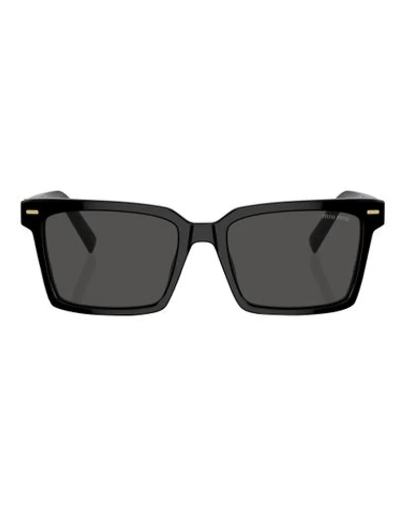 Miu Miu Sonnenbrille Rectangle Black