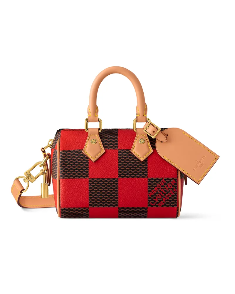 Louis Vuitton Speedy 18 Damier Pop mit Schulterriemen 