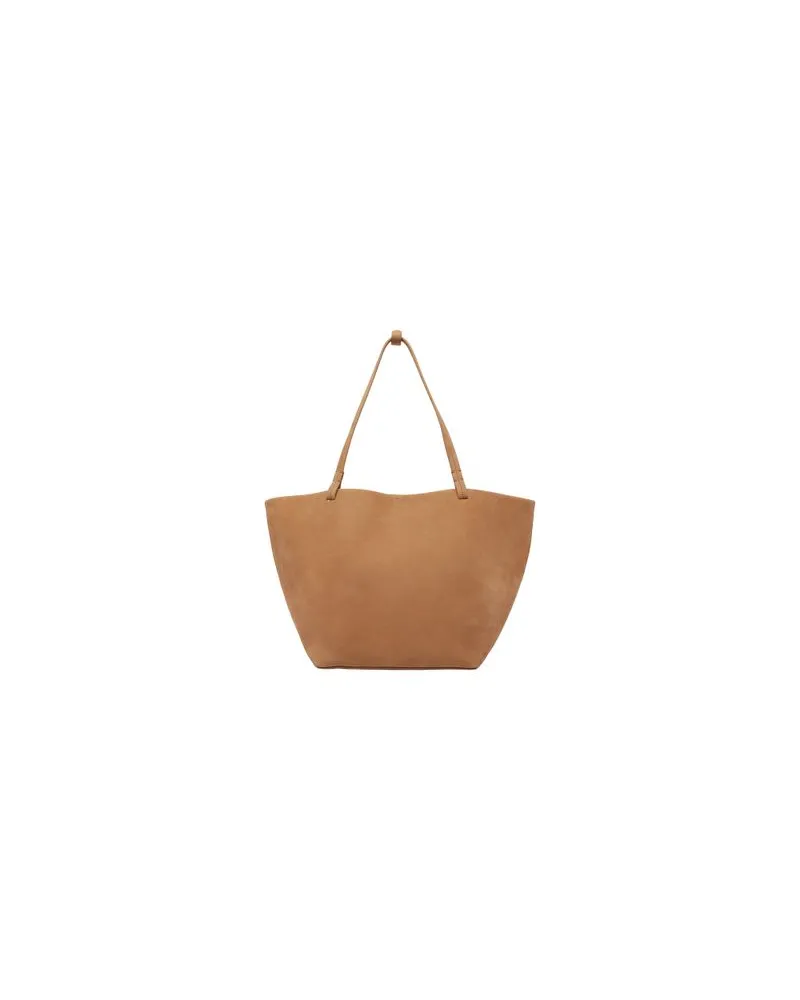 The Row Park Tote three bag Brown