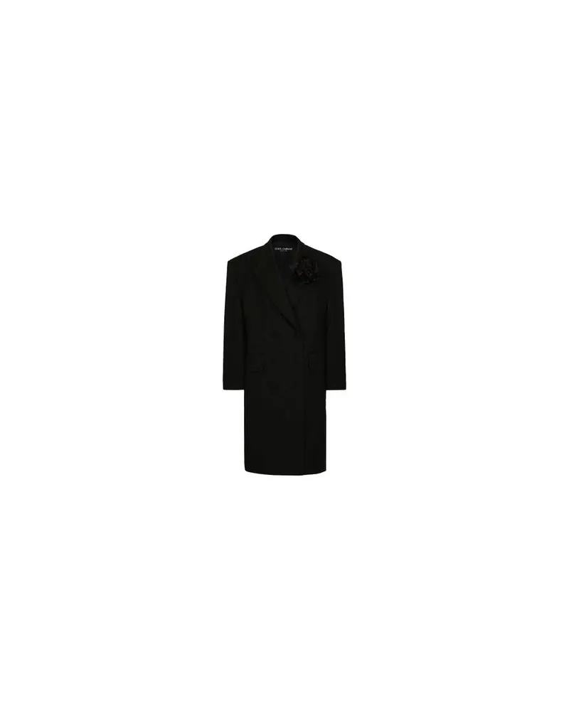 Dolce & Gabbana Oversize-Mantel Black