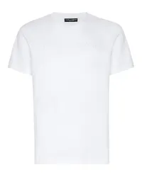 Dolce & Gabbana T-Shirt mit Rundhalsausschnitt White