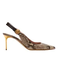 Balmain Slingback Alma Brown