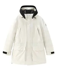 Woolrich Langer Parka Pertex White