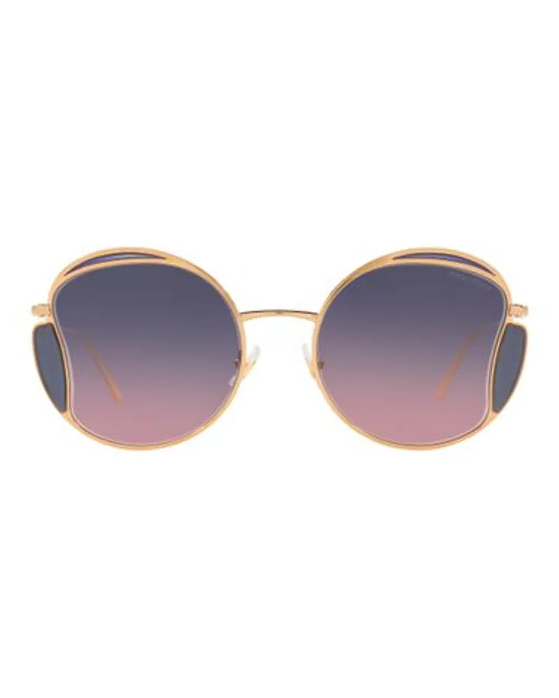 Miu Miu MU 56XS sonnenbrille Gold