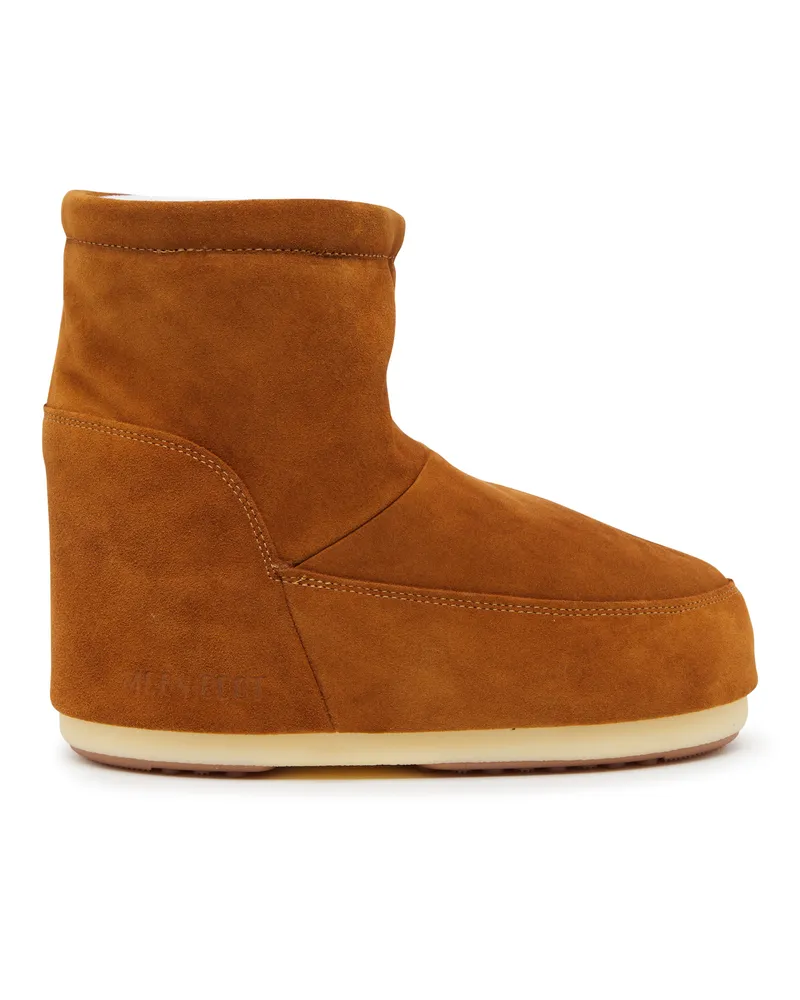 Moon Boot Icon Low Nolace Ankle Boots aus Wildleder 