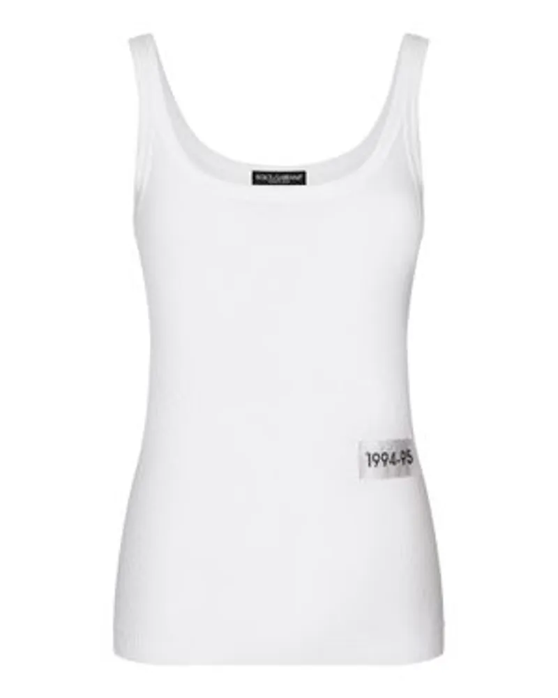 Dolce & Gabbana Kim Dolce&Gabbana Tanktop White