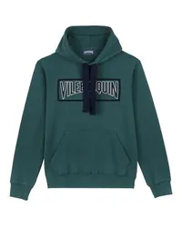 Vilebrequin Einfarbiges Kapuzensweatshirt Green