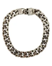 Alexander McQueen Armband Skull Chain Silver