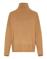 Lisa Yang Rollkragenpullover Brown