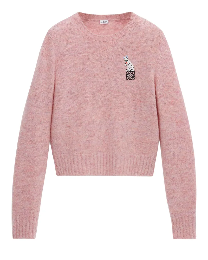 Loewe Rundhalspullover aus Wolle 