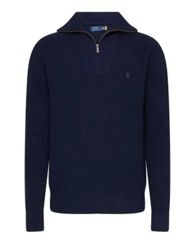 Ralph Lauren Pullover mit Reißverschluss Navy