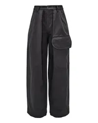 J.W.Anderson Cargohose mit Oversized-Tasche Grey