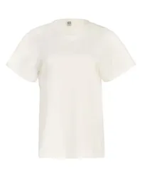 Totême Baumwollet-Shirt Off-white