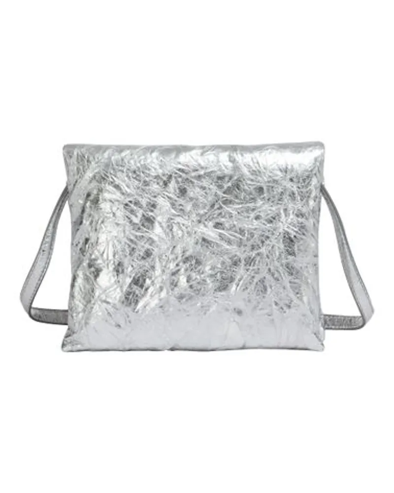 Marni Schultertasche Prisma Silver