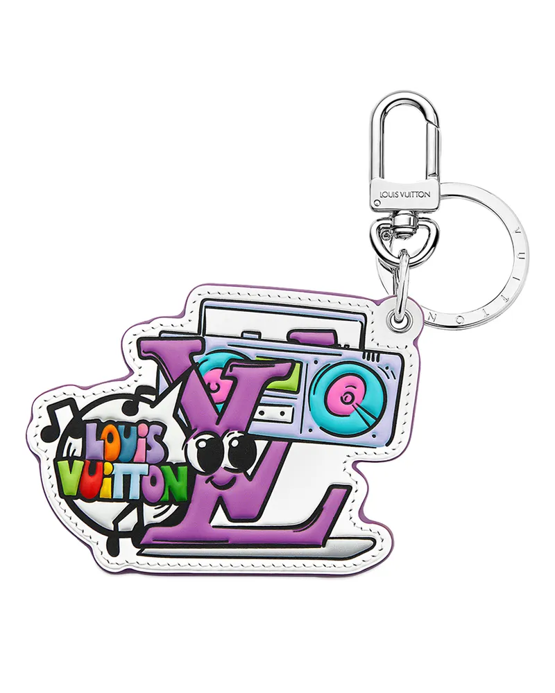 Louis Vuitton Monogram Comics Taschenschmuck & Schlüsselanhänger Multicolor