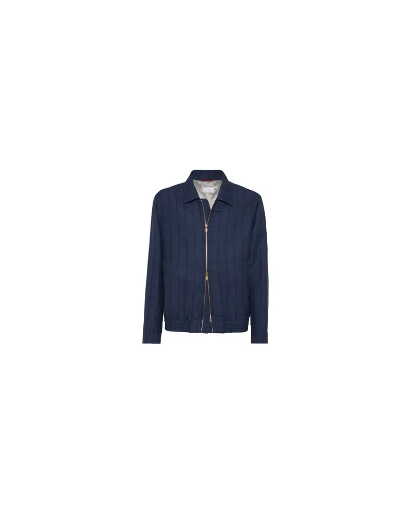 Brunello Cucinelli Jacke Blue