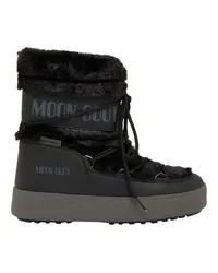 Moon Boot Stiefel Ltrack Kunstpelz Black