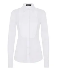 Dolce & Gabbana Smokinghemd White