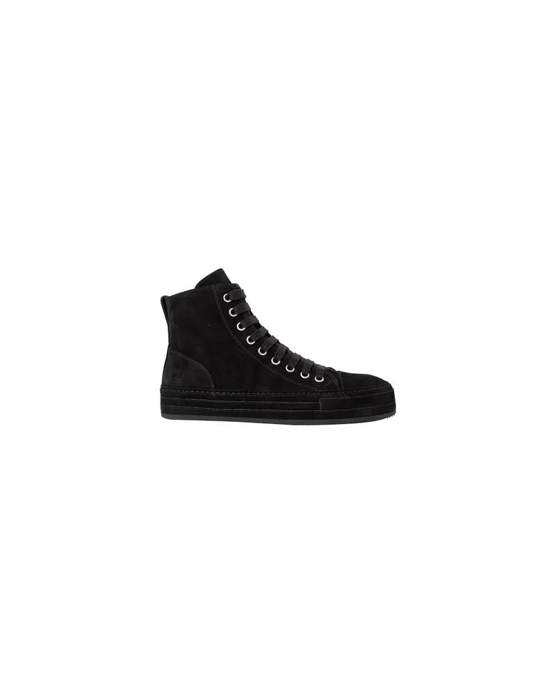 Ann Demeulemeester High Top Sneakers Raven Black