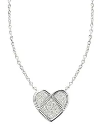 POIRAY Halskette Attrape coeur Silver