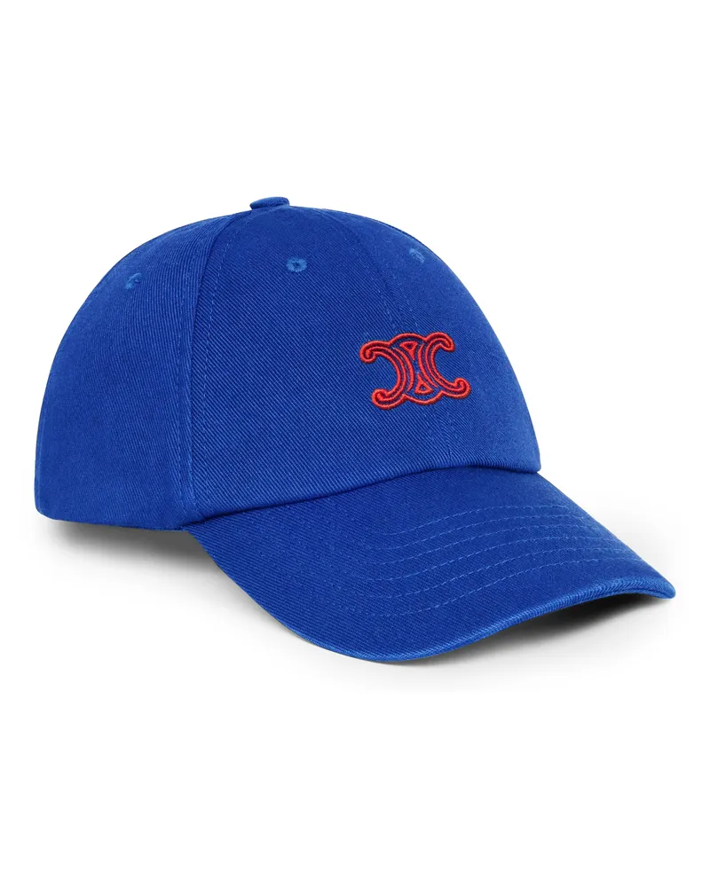 Celine Vivienne kappe aus baumwolltwill Blue