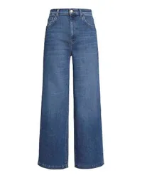 Current/Elliot Wide-Leg-Jeans The Pioneer Blue