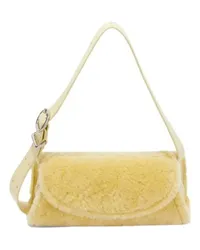 Jil Sander Mini-Tasche Cannolo Yellow