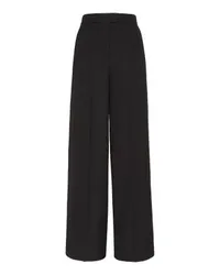 Fendi Hose mit weitem Bein Black