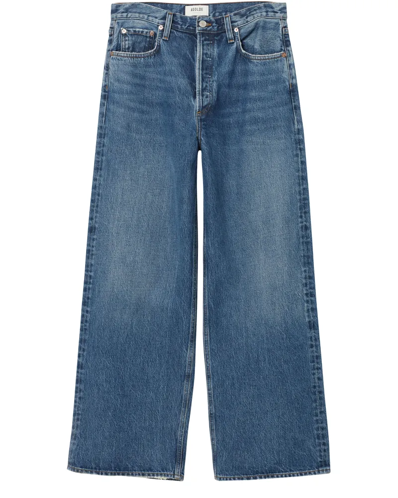AGOLDE Baggy-Jeans mit niedriger Taille 