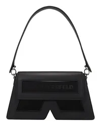 Karl Lagerfeld Ikon K Kleine Schultertasche Black