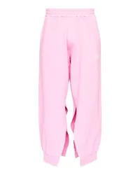 Maison Margiela Cotton Jersey Trousers Pink