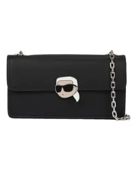 Karl Lagerfeld K/Ikonik Lederbeutel Black