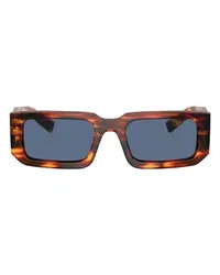 Prada Rechteckige Sonnenbrille PR 06YS Blue