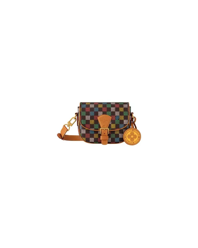 Louis Vuitton Montsouris Messenger Tasche PM Brown