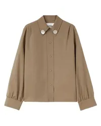 Jil Sander Hemd Brown