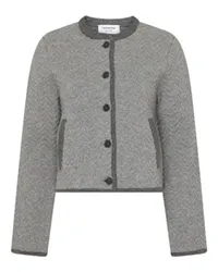 Thom Browne Gesteppte Jacke Grey