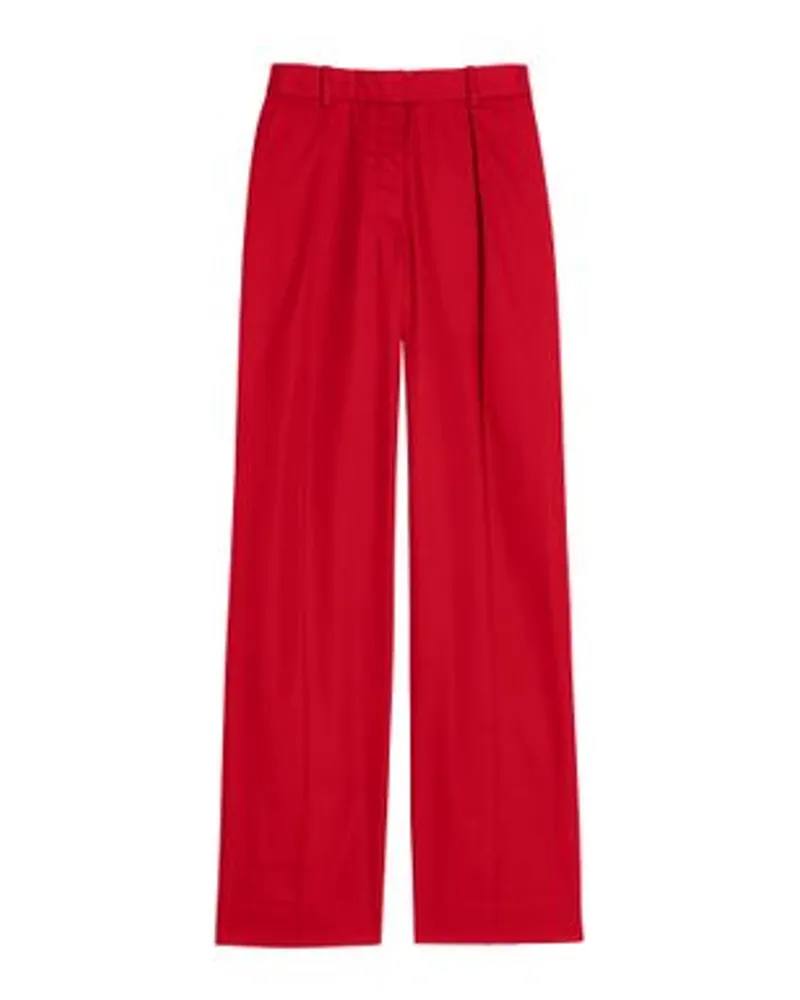 Inès de la Fressange Hose Hector Red