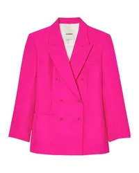 Sandro Zweireihige Jacke Pink