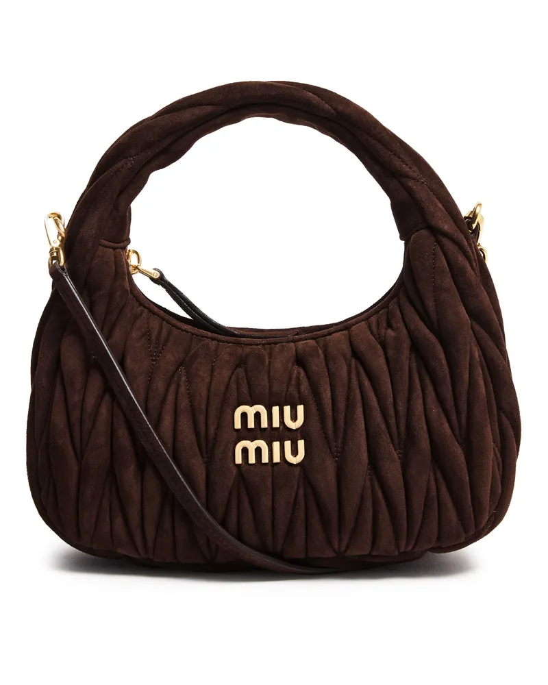 Miu Miu Tasche Wander aus Shearling 