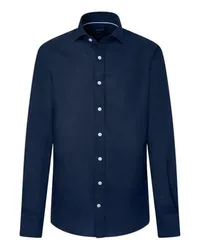 Hackett Langarmhemd Navy