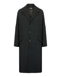 Maison Margiela Wool Gabardine Coat Black