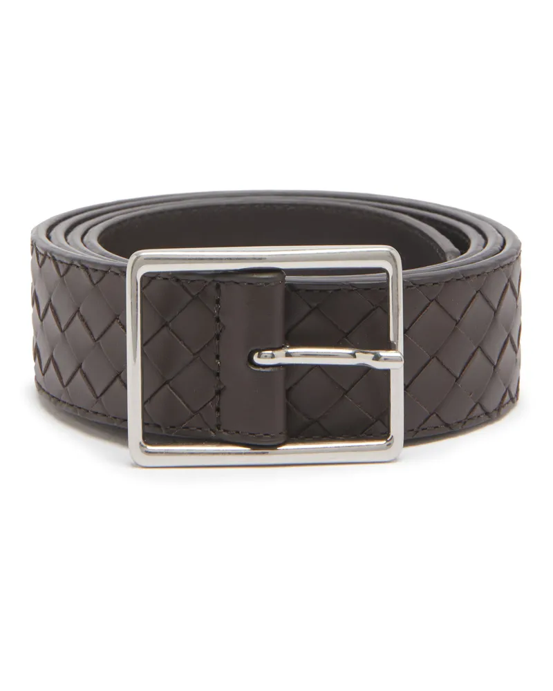 Bottega Veneta Gürtel Intrecciato Piccolo Brown