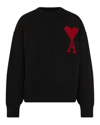 AMI Paris Pullover Ami de Cœur Black