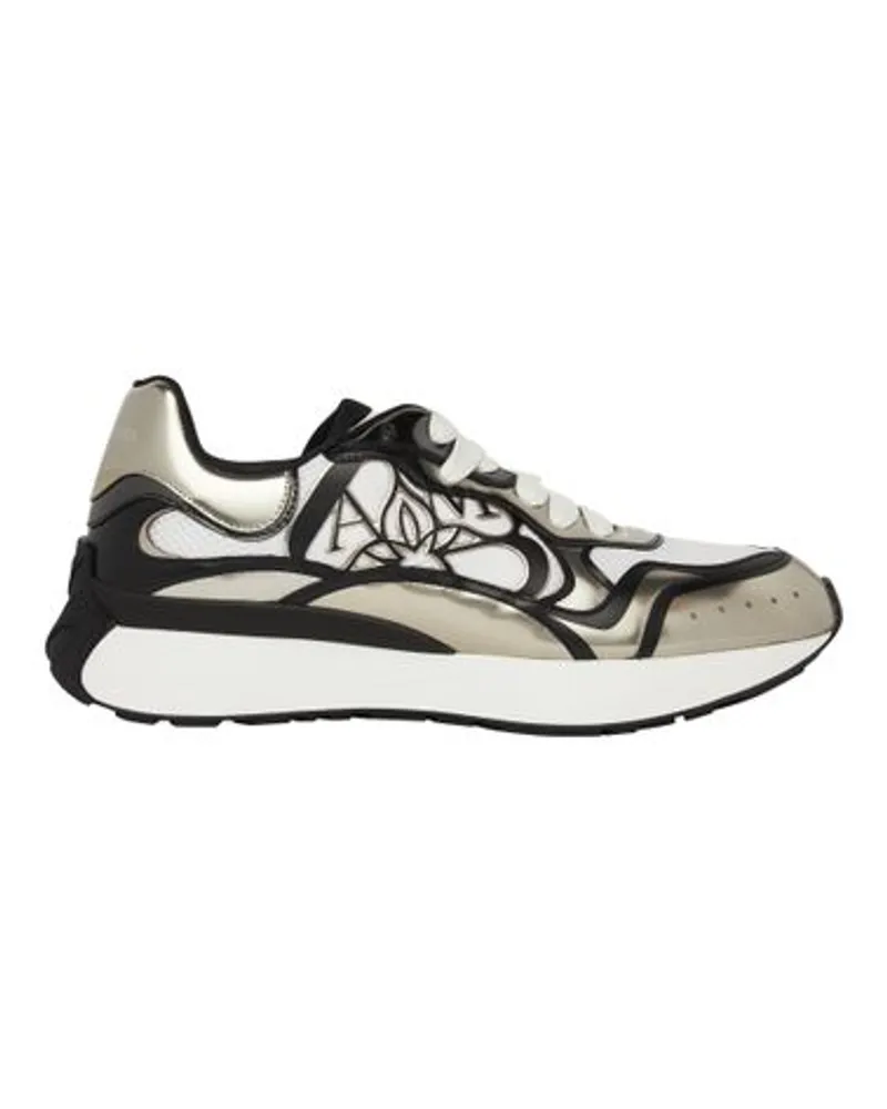 Alexander McQueen Sneakers Sprint Runner Beige