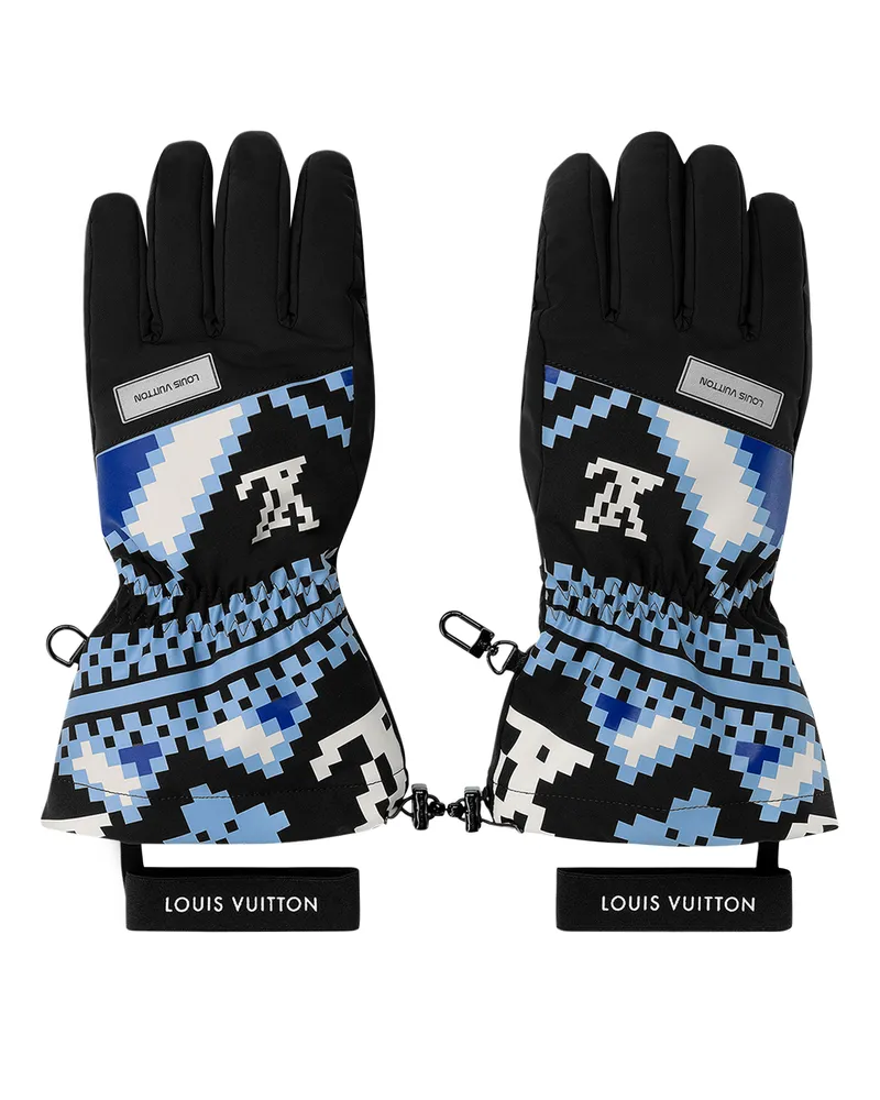 Louis Vuitton LV Snow Handschuhe Blue