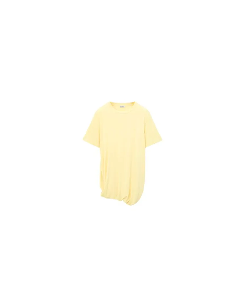 Loewe Mini-Geldbörse Flamenco aus plissiertem Nappa-Kalbsleder Yellow