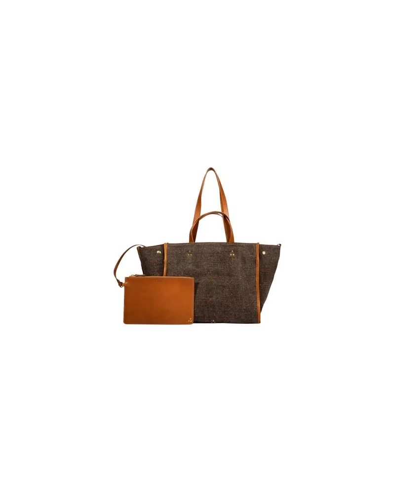 Jérôme Dreyfuss Leon M tote bag Brown